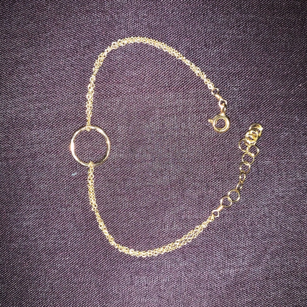 14kt gold filled Karma bracelet